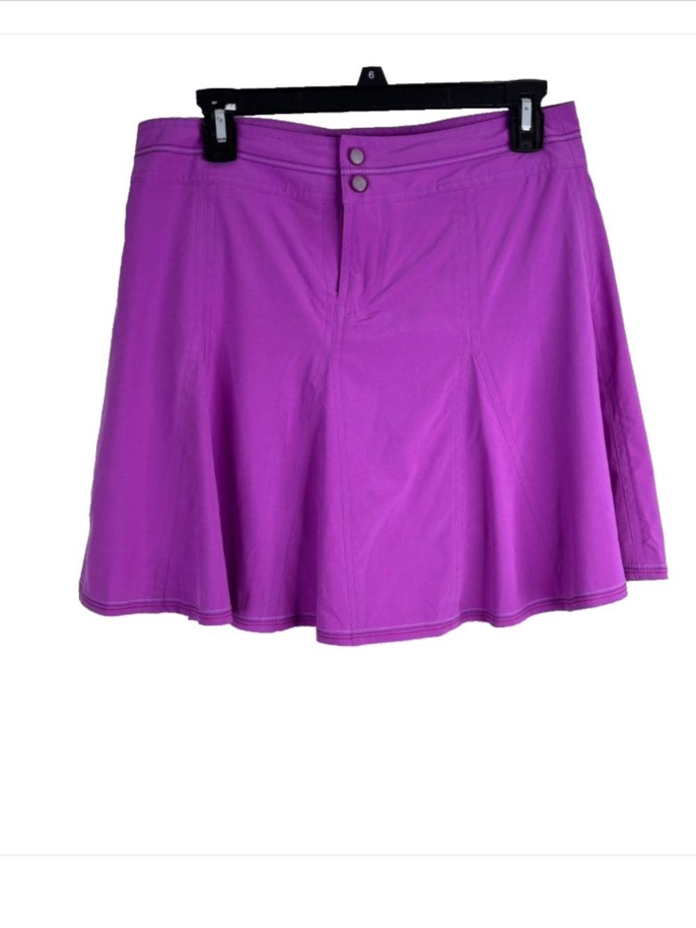 Title Nine Clamber Skort Skirt 4 Purple Stretch Shorts Tennis Golf Pickleball